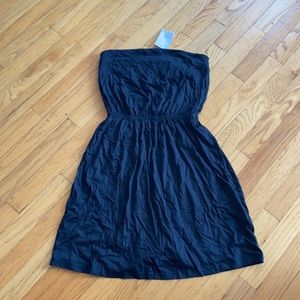 NWT H&M Strapless Black Dress Size M